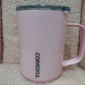 Corkcicle Blush Pink Tumbler with Lid‎